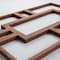 Ekena Millwork Small Hastings Decorative Fretwork Wood Wall Panels, Walnut, 7 1/2"W x 11 3/8"H x 3/8"T WALW12X12X0375HASWA - alternate 5